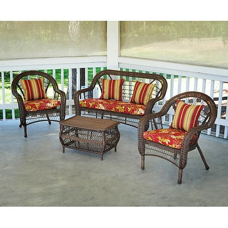 Sarasota Wicker Conversation Set - Walmart.com - Sarasota Wicker Conversation Set - Walmart.com