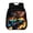 American Flag Tractor Print, variant on Penguin Face Design Lightweight Toddler Backpack for Daily Travel, Wear Resistant Preschool Kids Polyester School Bag