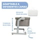 thumbnail image 2 of Chicco Next2Me Magic Evo Colecho Taupé Con Ruedas Balancín gris Grande, 2 of 7