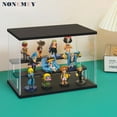 thumbnail image 6 of SUMMIT Clear Acrylic Display Case Stand with Led Light 2/3/4/5/6 Tier Storage Box Showcase Dustproof Organizer Box for Collectibles (3Tier 12.4*7*9inch), 6 of 14