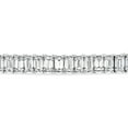 thumbnail image 2 of Pompeii 10 - 30Ct Emerald Cut Diamond Tennis Bracelet 14k Gold Lab Grown 7" (F/G,VS1-VS2), 2 of 4