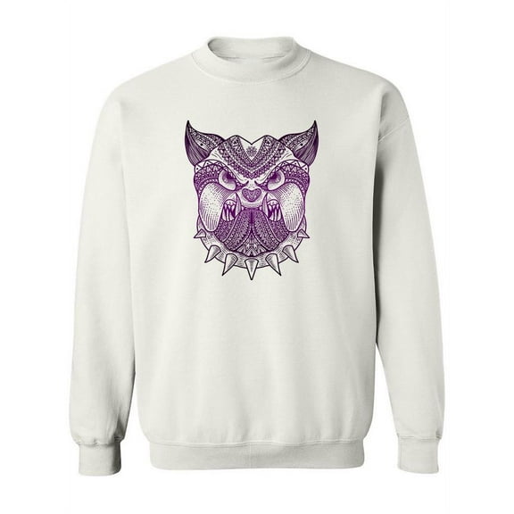 Ethnic Bulldog Sweatshirt Women -Image by Shutterstock, Female x-Large