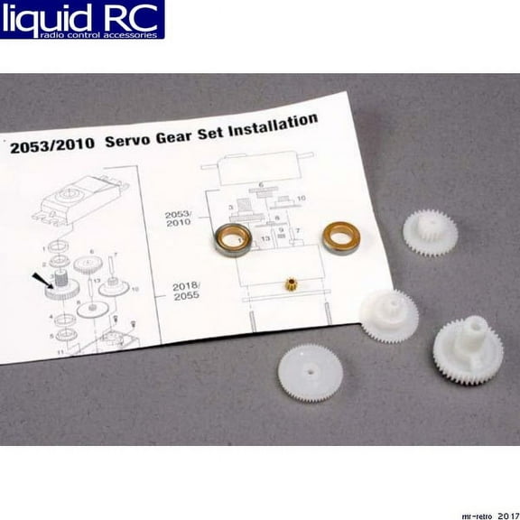 Traxxas 2010 Servo Gear Set for 2018