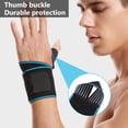 thumbnail image 4 of NIBOLOG Wrist Support Breathable Adjustable Comfortable Men Weightlifting Elastic Wristband Wrist Strap Daily Use, 4 of 7