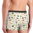 thumbnail image 5 of Balery Sushi and Rolls Men's Boxer Briefs, Soft and Breathable Cotton Underwear with nylon Waistband-Small, 5 of 9