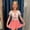 Orange, variant on RTKFRFL Girls Swimsuits 1 Piece Puff Sleeves Bow Swim Dress Beach Bathing Suit Beachwear Swimwear