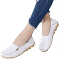 thumbnail image 1 of Mocasines Planos Sin Cordones para Mujer Con Metal Zapatos Náuticos, 1 of 9