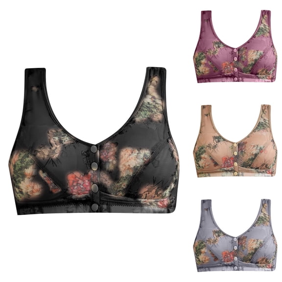 Vetsdori Womens Breastfeeding Nursing Bra Pumping Plus Size Maternity Bra Bralette Wireless Cozy Everyday Soft Bra for Women