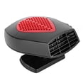 thumbnail image 2 of Ventilador calefactor portátil para coche de 24 V, accesorio práctico para desempañar y desempañar, color rojo y negro, 2 of 10