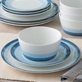 thumbnail image 3 of Noritake Colorscapes Layers Sky 12-Piece Coupe Dinnerware Set, Service for 4, 3 of 7