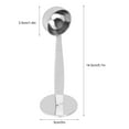 thumbnail image 2 of Cuchara medidora de café en polvo de acero inoxidable de precisión, 2 of 8