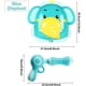 thumbnail image 4 of Pistola de agua con mochila, tanque, juguete, pistola de agua para niños y adultos, pistola de agua, juguete de pistola de agua para piscina, fiesta, playa, lucha contra el agua (azul) Adepaton  HMHZ521-1, 4 of 7