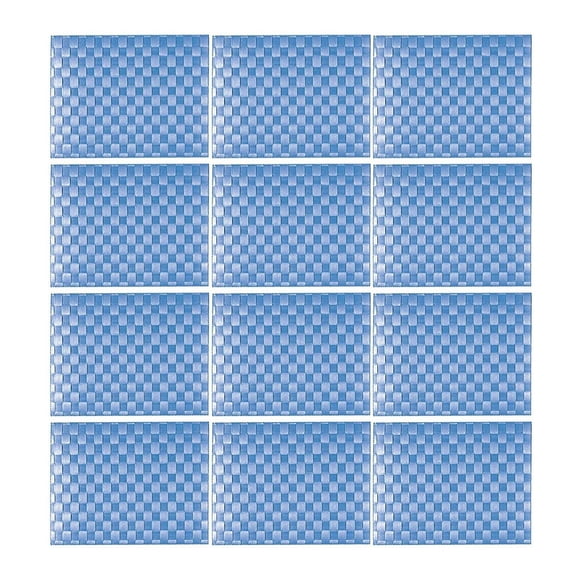 Saleen Rectangular Placemat (Marine Blue, Set of 12)