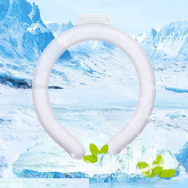 WHEANG Liquidation Bloc Réfrigérant pour le Cou Réutilisable Portable Refroidisseur de Cou Produits pour le Corps pour Intérieur Extérieur Été Temps Chaud (60 ml)