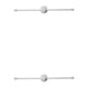 thumbnail image 2 of Matsuzay Estante de almacenamiento, soporte para ropa, soporte de carga multicolor, sin taladro, instalación práctica, artículos diversos, Blanco 2Conjunto, 2 of 6