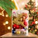 thumbnail image 2 of Toystoory Paquete de 30 bolas de árbol de Navidad colgantes colgantes de vacaciones 1,2/1,6/2,3 pulgadas manualidades chimenea de plástico DIY ventana Kits de decoración para fiestas Vistoso Toystoory HA009414-05B, 2 of 6