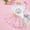 Z5-White, variant on Girl Easter Outfit Summer Suit Easter Bunny Print Short Sleeve Suit + Shorts Suit Two Set Khaki,6-9 Months
