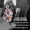 thumbnail image 6 of Haikyu Lunch Bag, Reusable Insulated Lunch Tote Bag, Portable Lunch Box For Work Picnic, 10.5x8x4.5 Inch, 6 of 9