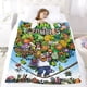 thumbnail image 5 of Plantas vs. Zombis anti-pilling, suave, ligera, esponjosa y acogedora de lujo para hogar y cocina – Perfecta para niños y adultos,100X130cm, 5 of 6