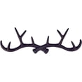 thumbnail image 1 of 1pc Hook Rack Wall-Mounted Decorative Cast Iron Deer Antler Hanger Wall Hooks for Coat Towel Hat Key Coat Rack Hook, 1 of 5