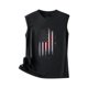thumbnail image 4 of Camiseta holgada sin mangas con cuello redondo y estampado informal de verano para mujer Pompotops  lopia993420, 4 of 5