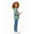 thumbnail image 6 of Wonder Nation Girls Graphic Art Club Tee with Long Sleeves, Sizes 4–18, 6 of 8