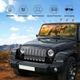 thumbnail image 6 of Zufioo Realistic Style Forest Dinosaur Print Car Windshield Sunshade, UV Protection Heat Insulation Protective Cover Suitable for Car, SUV, Truck Auto Accessories-Realistic Style Forest Dinosaur, 6 of 8