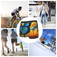 thumbnail image 4 of Pofeuu Colorful Cloud Butterfly Sunflower Print Men’s Boxer Briefs, Moisture-Wicking Underwear, Regular,Trunk-Medium, 4 of 5