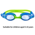 thumbnail image 2 of Gafas para niños Gafas de natación cómodas para niños de 3 a 14 años (azul verde) Wdftyju Para Estrenar, 2 of 2