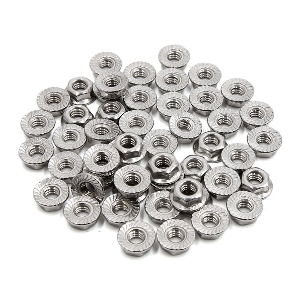 50pcs 304 Stainless Steel 1/4