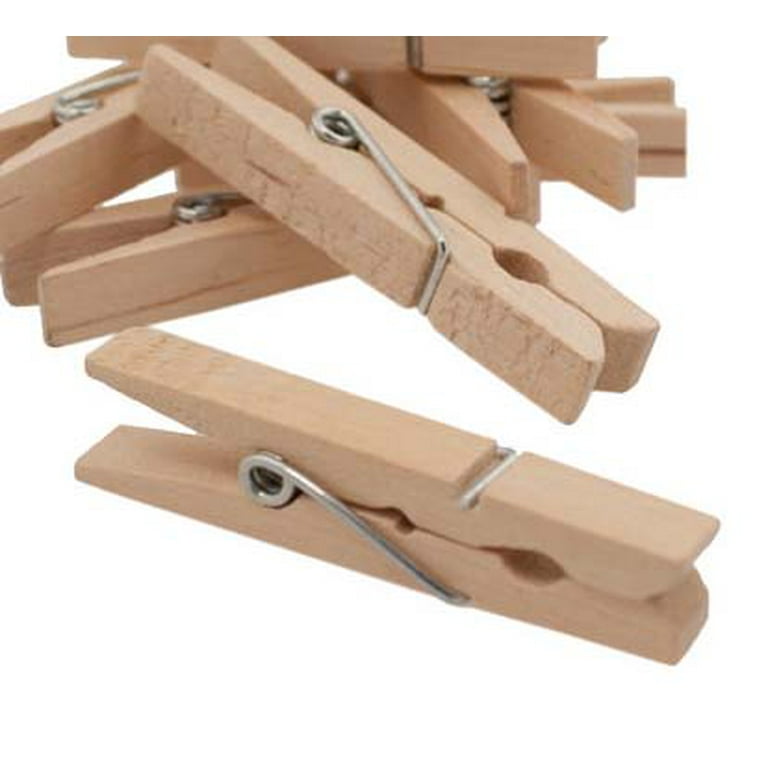  Clothes Pins - Wood / Clothes Pins / Laundry Storage