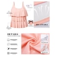 thumbnail image 2 of a.Jesdani Women Plus Size Tankini Swimsuits Tummy Control Two Piece Bathing Suit Ruffled Flounce Swimwear with Shorts 0X-5X, 2 of 9