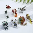 thumbnail image 3 of GKNET Wholesale Wedding Bridal Crystal Pearl Animal Insect Brooch Pin Jewellery New-39 Dragonfly, 3 of 7