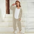 thumbnail image 4 of Pyjama d'Halloween pour Enfants Chaud Ensemble de Pyjama Parent-Enfant d'Halloween avec Capuche Imprimée Pyjama d'Halloween Assorti, 4 of 5