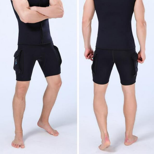 Pantalones cortos de buceo de 3mm shamjiam traje de neopreno de primavera para hombre XXL