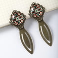 thumbnail image 3 of Pakistan Vintage Copper-Colored Lace Bookmarks: Stainless Steel Book Accessories for Readers and Book Lovers - Set of 2 Book Markers, 3 of 5