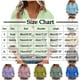 thumbnail image 4 of Top boho,Camiseta informal de mujer con cuello en V y manga 3/4, blusa de poliéster, corte suave y cómodo, para uso diario, sopatenor, 4 of 9