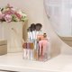 thumbnail image 4 of Makeup Organizer Clear Makeup Brush Holder Divided Makeup Storage Case Desktop Pen Container Desk Organizer Case Cosmetics Holder, 4 of 4