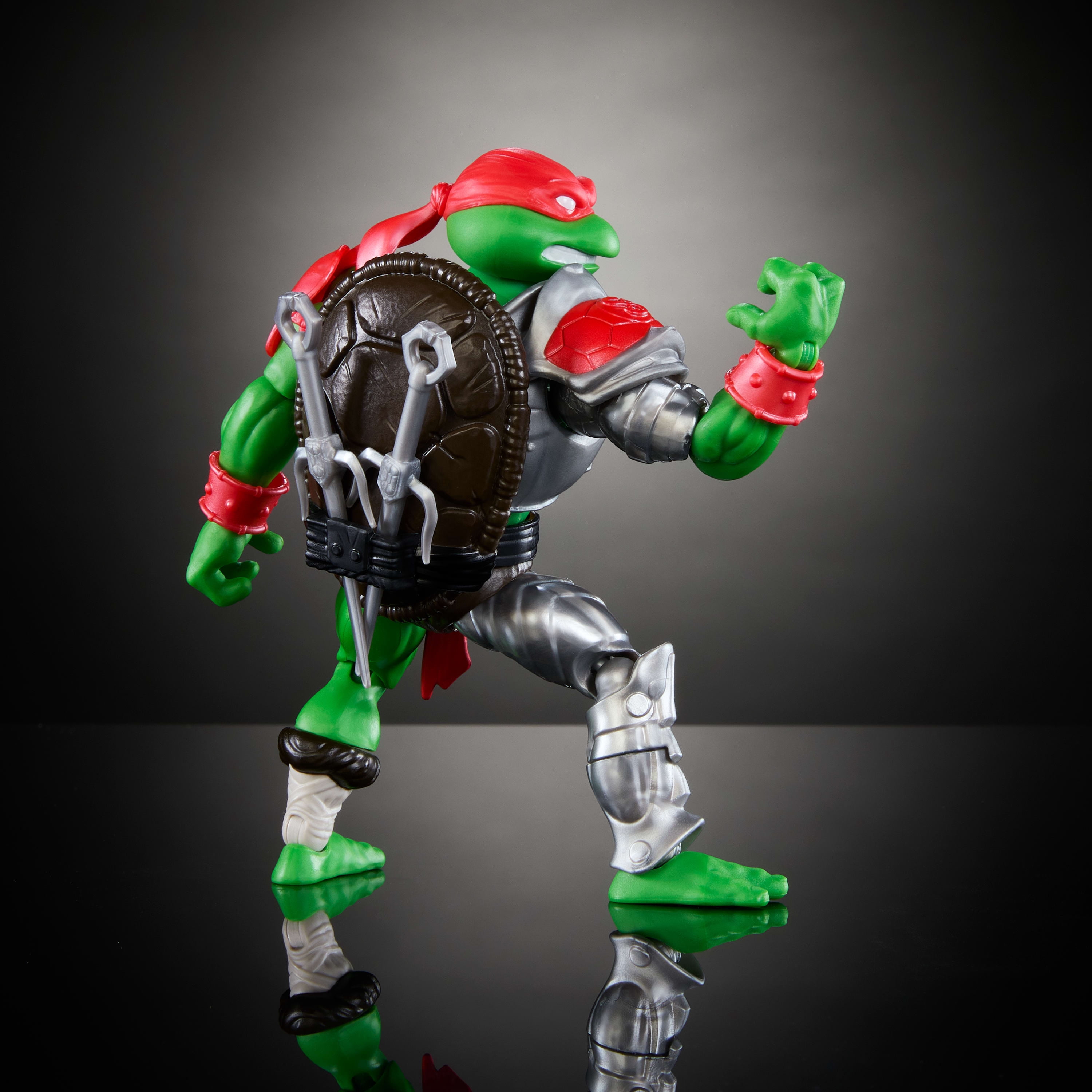 Masters of Universe Origins Turtles of Grayskull Raphael Action Figure, TMNT MOTU Reptile Wars Toy