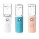 thumbnail image 4 of Pulverizador de plástico Facial Mini Portable Niebla Frío 30ML LED LED RECARGABLE CARA Humidificador Casa Viajando Nebulizador Cuidado de la piel Blanco Kearding CE011442-01B, 4 of 7