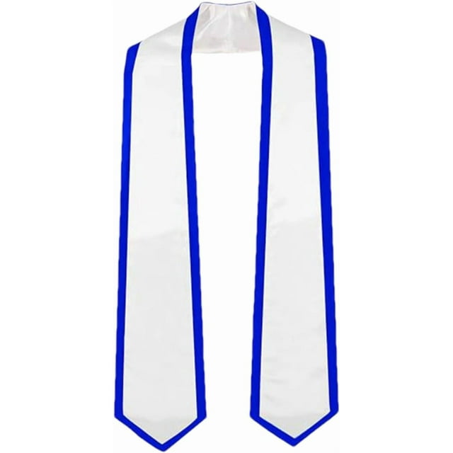 ZOUSSIQI Graduation Stoles - Graduation Shawl Stole, Colorful Graduation Sashes, Graduate Stole | 72-Inch Long Unisex Plain CA919-35458