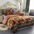 thumbnail image 2 of JML 3 Piece Cal King Sherpa Fleece Bed Blanket,Winter Warm Heavy Blanket,87"x95",7.5lb, 2 of 6