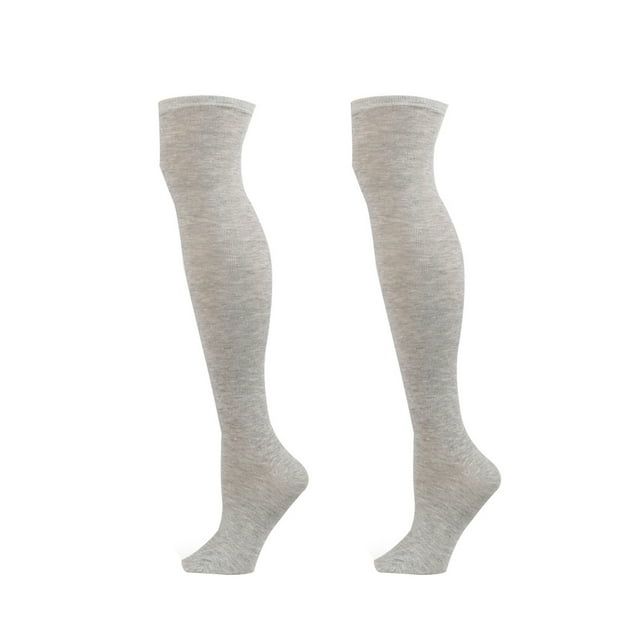 Mialoley Men Football Socks, Knitting Solid Color Knee-High Tube Elastic Sports Adult Male Long Socks