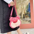 thumbnail image 4 of Bolso de hombro de felpa de gato y oso de muñeca de dibujos animados bolsos cruzados pequeños para mujeres y niños, 4 of 9