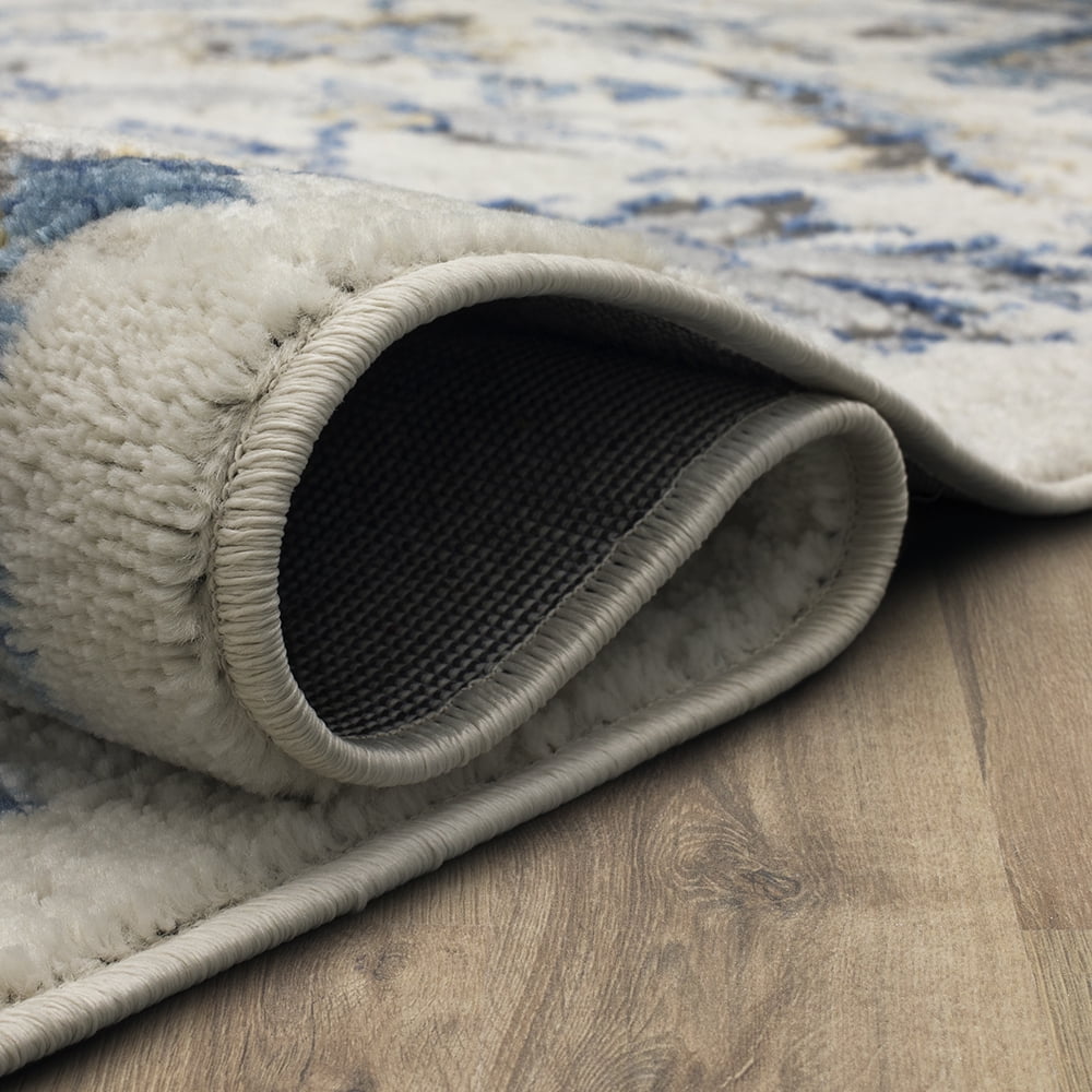Mohawk Home Priam Indoor Woven Area Rug, Blue, 5'3" x 8