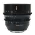 thumbnail image 3 of Lente cinematográfica de enfoque manual, lente de cine 7Artisans Lente de cámara con montura de 35 mm Lente de cámaras con montura Sony E Ultra sensible, 3 of 12