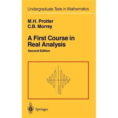 Pre-Owned A First Course in Real Analysis (Undergraduate Texts in Mathematics)