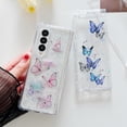 thumbnail image 2 of for Samsung Galaxy Z Fold 7 Bling Case, Shockproof Glitter Crystal Clear Cute Sparkle Soft TPU Bumper PC Protective Phone Cover for Women Girls for Samsung Galaxy Fold 7 5G, Pink Butterfly, 2 of 7