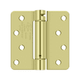 thumbnail image 2 of Deltana DSH4R42D Steel Radius Hinge - 4 x 4 x 0.25 in. - Zinc Dichromate, 2 of 2