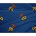 thumbnail image 4 of oneOone Polyester Lycra Fabric Floral & Block Printed Craft Fabric BTY 56 Inch Wide, 4 of 4